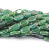 Natural Smooth Polished Oval Nuggets Beads Strand Length is 12 inches and Size 10mm to 12mm approx. 